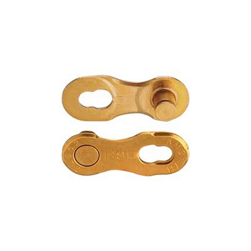 MissingLink-12 Connector – 12-Speed Ti Gold 2 Pairs/Card