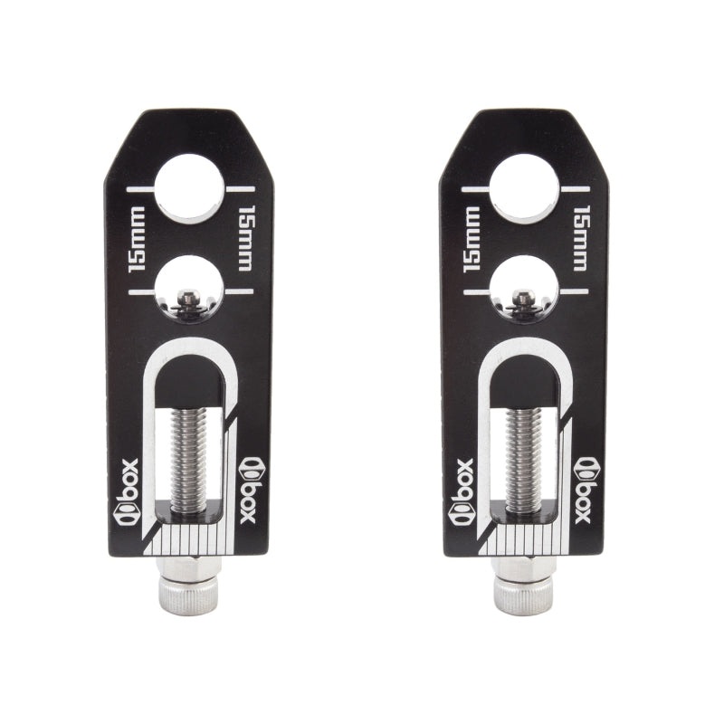 One 10mm X 2 Hole Axle Tensioner – Black