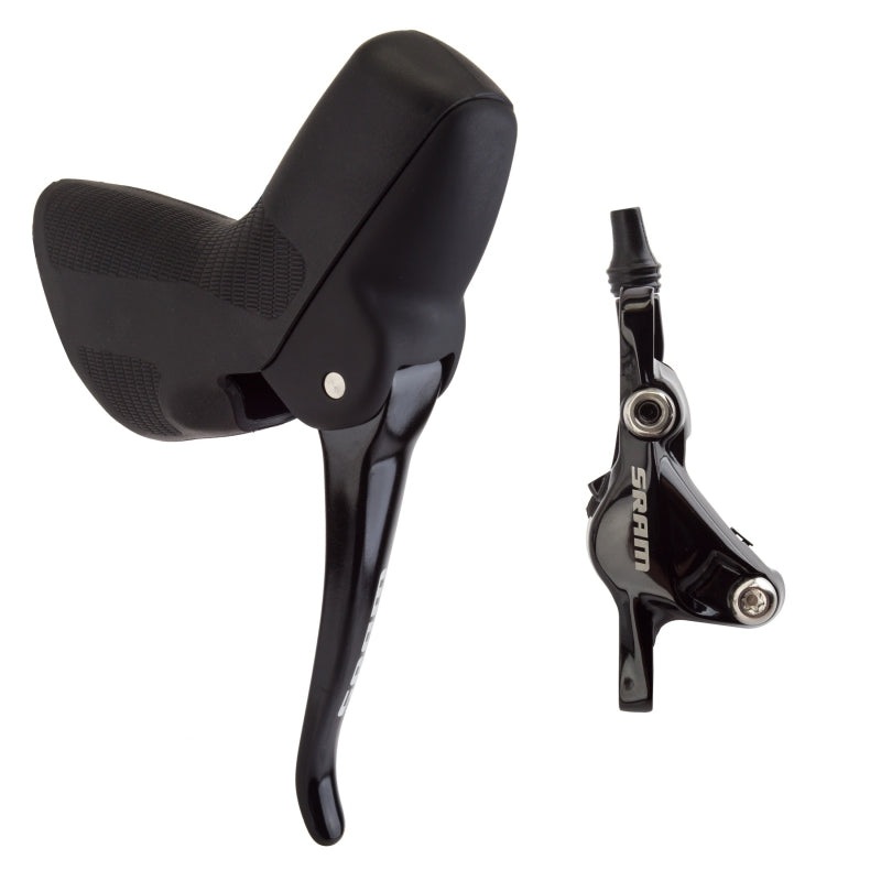 Apex 1 Disc Brake and Lever – Front Hydraulic Post Mount Black A1