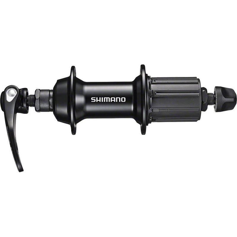 FH-RS400 Rear Hub – QR x 130mm Rim Brake HG 11 Road Black 32H