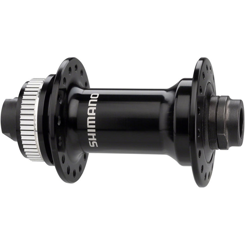 HB-RS470 Front Hub – 12 x 100mm Center-Lock Black 28h