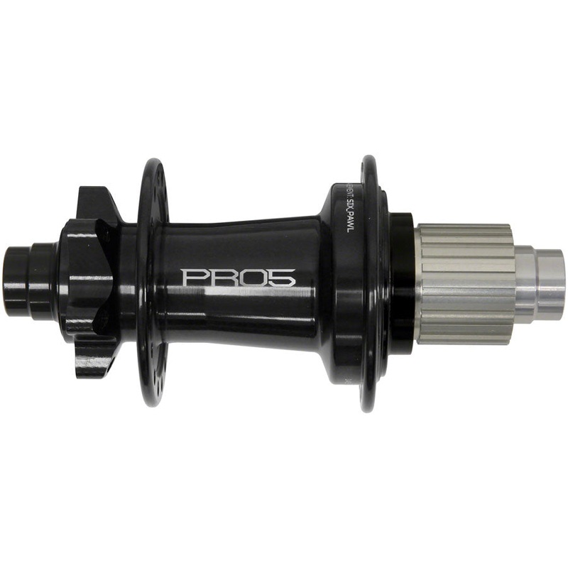 Pro 5 Rear Hub – 12 x 148mm 6-Bolt Micro Spline Black 28H