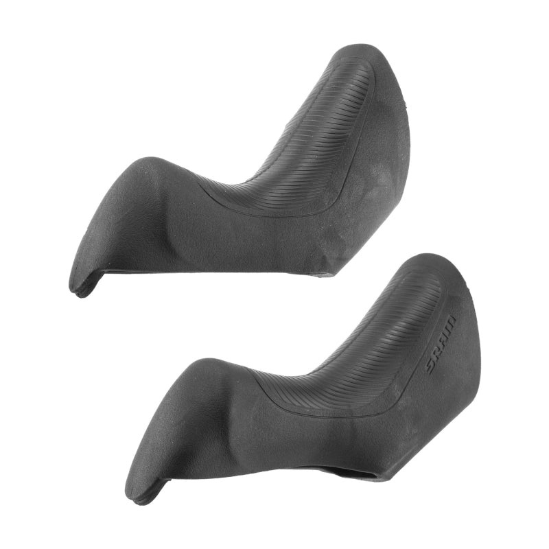 Red eTap HRD Lever Hood Covers BLK