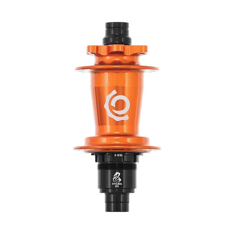 Hydra Classic Rear Hub – 12 x 148mm 6-Bolt Micro Spline Orange 28H