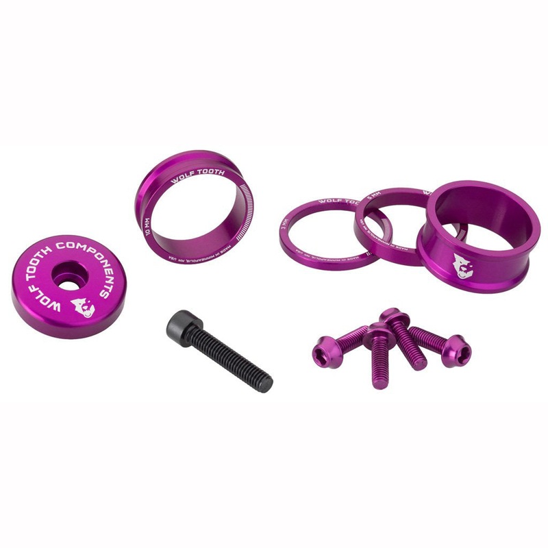 BlingKit: Headset Spacer Kit 3 510 15mm Purple