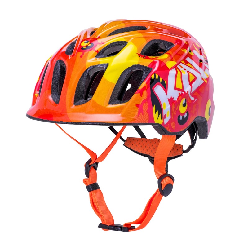 Chakra Child Helmet X-Small Monsters Orange