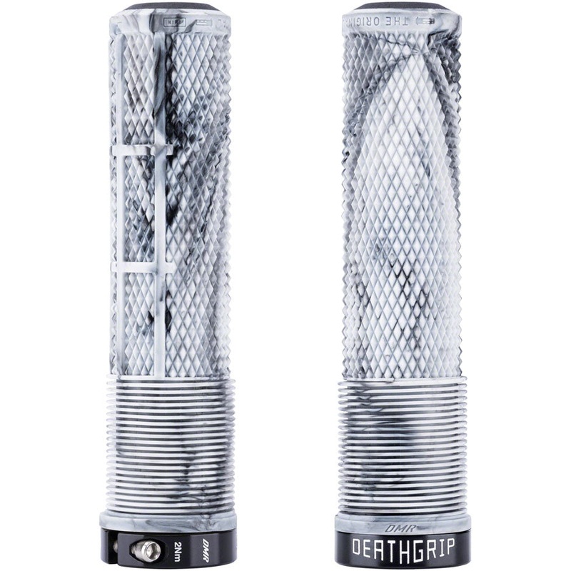 DeathGrip 2 Flangeless Grips – Thin Lock-On Snow Camo