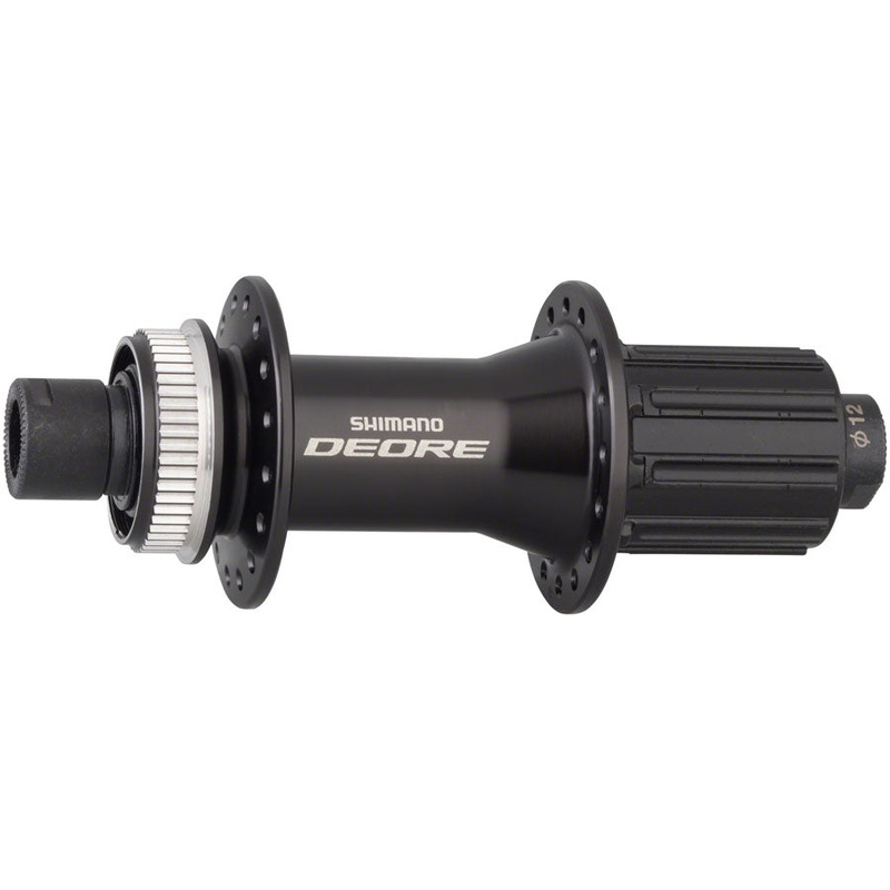 Deore FH-6010 Rear Hub – 12 x 142mm Center-Lock HG 11 MTN Black 32H