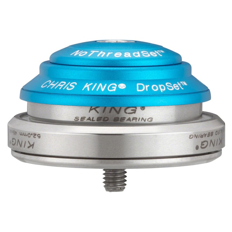 DropSet 2 Headset – 1-1/8 – 1.5 42/52mm 45 Deg Matte Turquoise