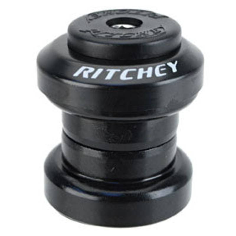 Logic Comp 1-1/8 Threadless Headset: EC34/28.6 EC34/30 Black