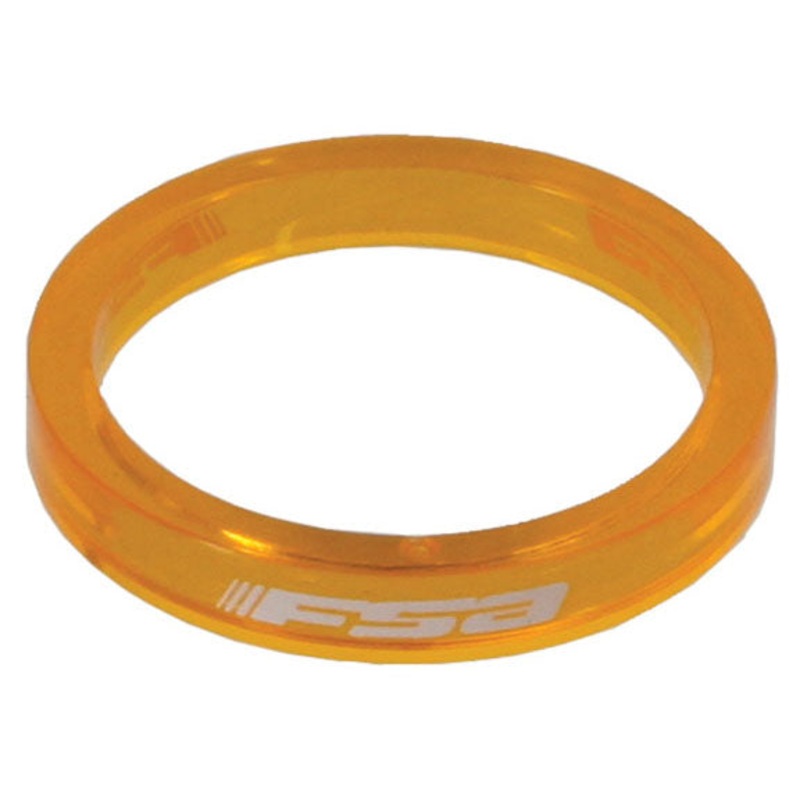 PolyCarb Headset Spacer 1-1/8x5mm Orange 10/C