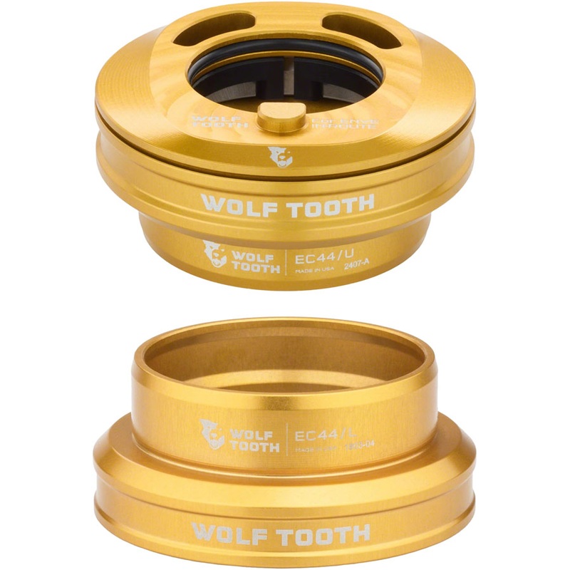 Premium Internal Headset – EC44 Upper / EC44 Lower For Enve In-Route System Only Gold