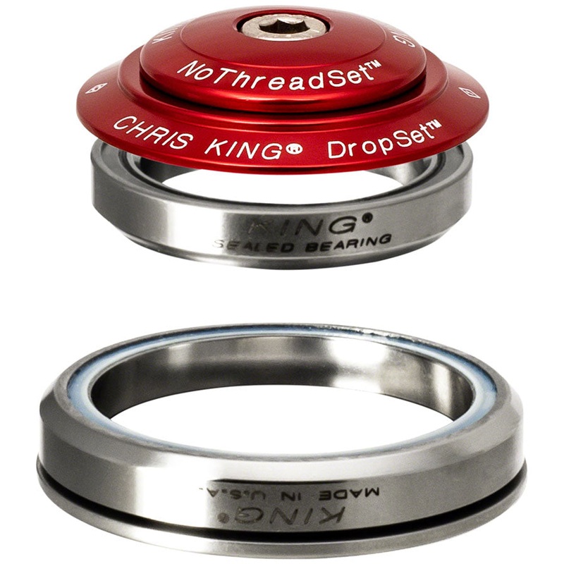 DropSet 5 Headset – 1-1/8 42/52mm 45 Deg Red