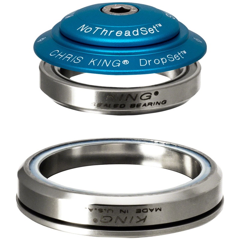 DropSet 5 Headset – 1-1/8 42/52mm 45 Deg Matte Turquoise