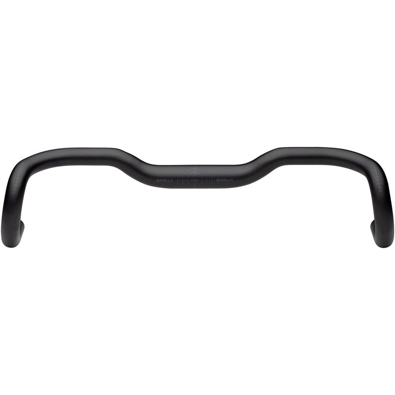 Truck Stop Bar Handlebar – 31.8mm Clamp 45cm Width 30mm Rise Aluminum BLK