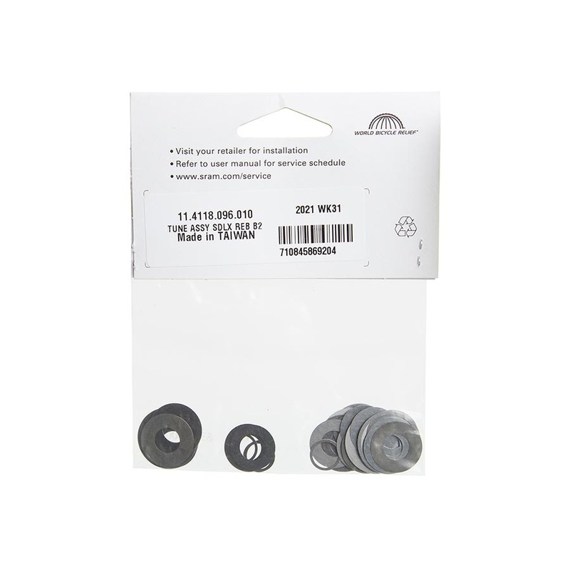 Rear Shock Tune Assembly – Rebound Tune Configurations Super Deluxe Air B2