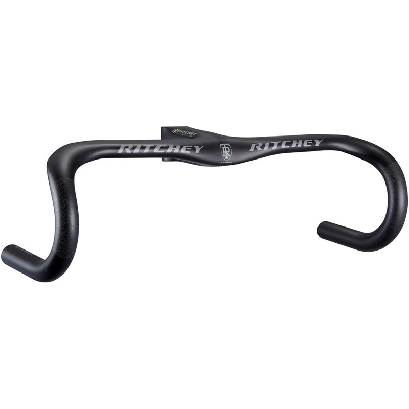 WCS Carbon Solostreem Drop Handlebar – Integrated Bar/Stem Carbon 42cm 120mm Matte Carbon