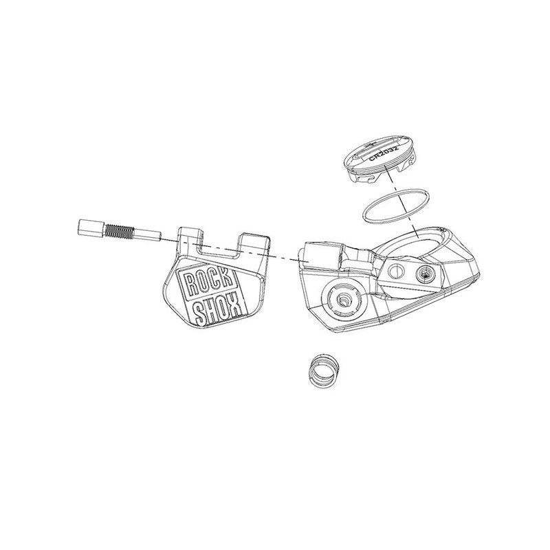 Reverb AXS Lever/Paddle Kit (w/Spring & Pin)
