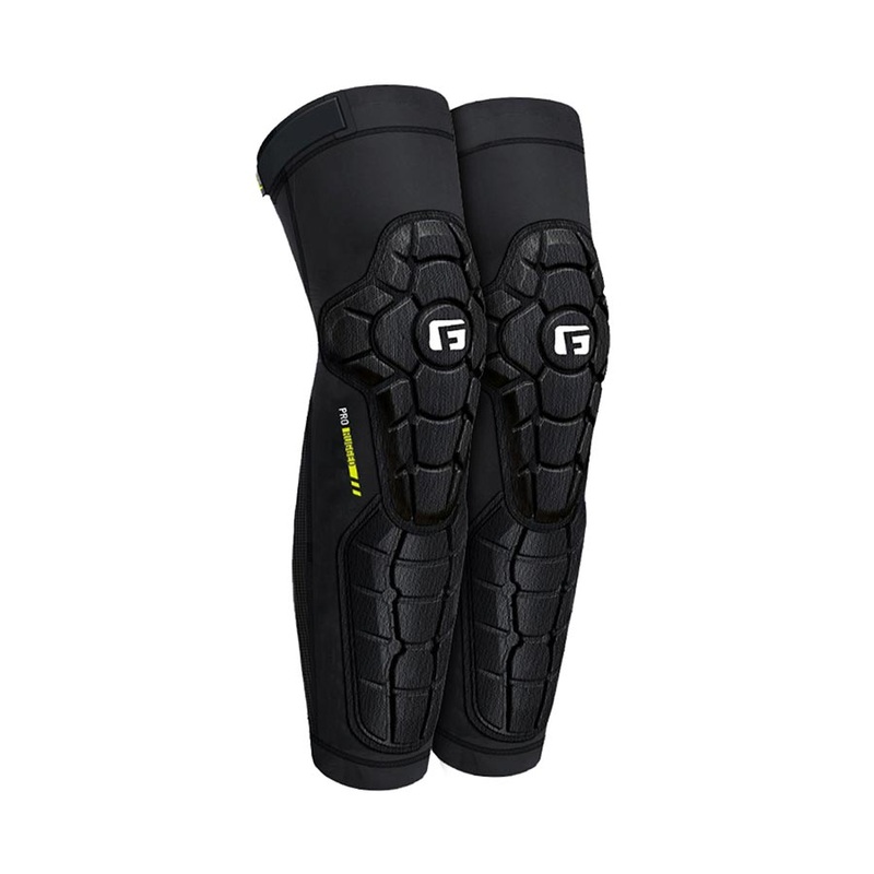 Pro Rugged 2 Knee/Shin Guard Black XXL Pair