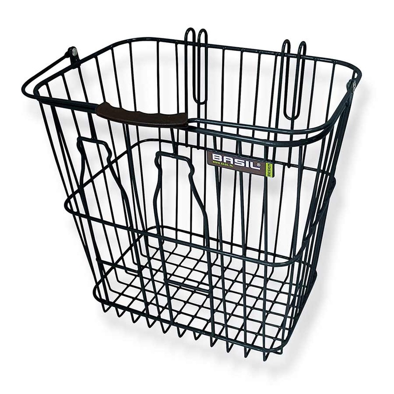 Bottle Rear basket Black