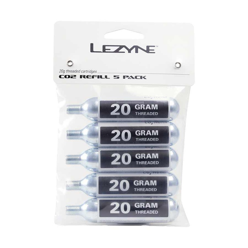 CO2 Cartridge 20g Threaded 5 pcs