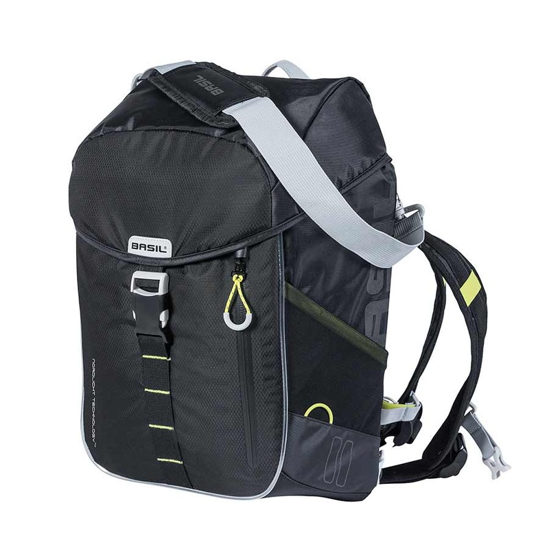 Miles Backpack Nordlicht Technology 17L Black/Lime