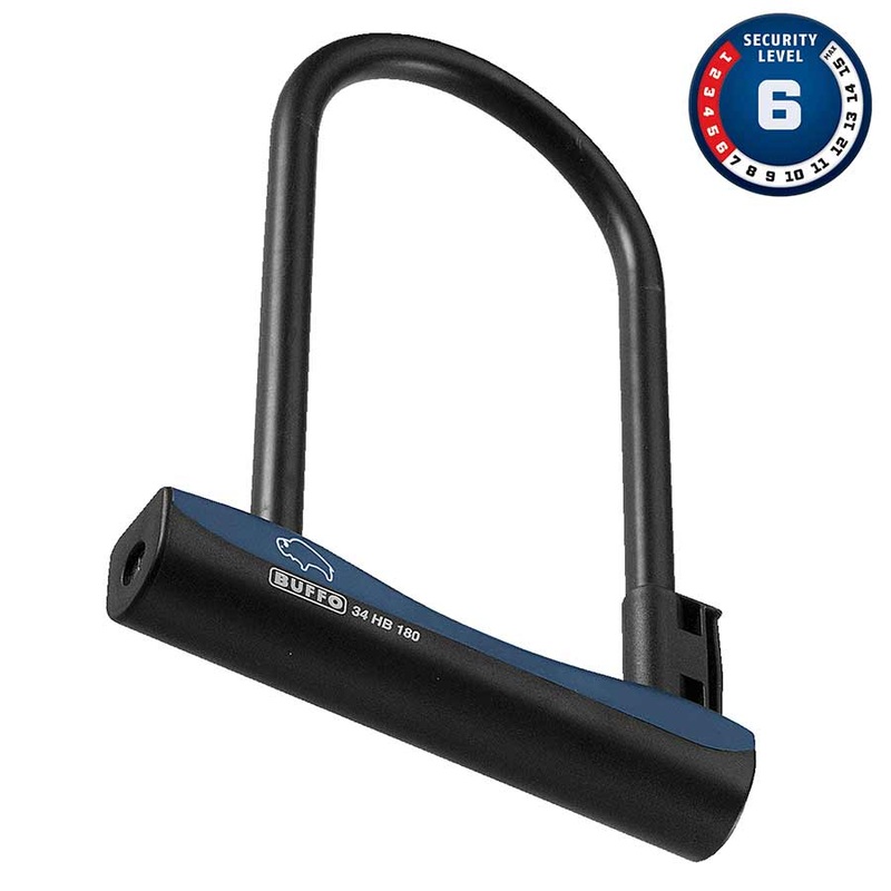 Buffo U-Lock Key 12mm 18.0cm x 23.0cm 8.0 x 9.0 USH 32 Black