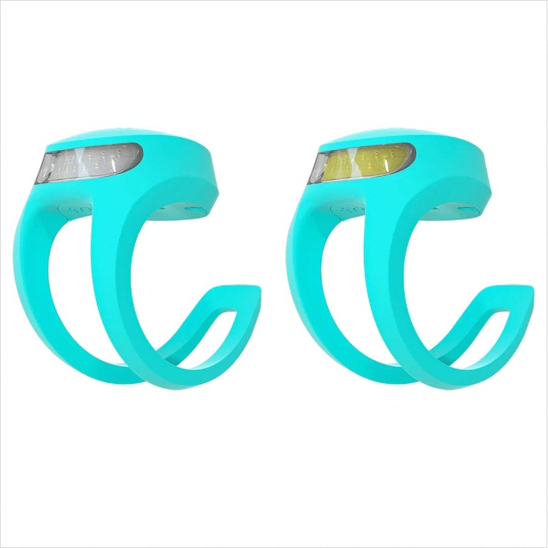 Frog V3 Light Front and Rear Turquoise Set