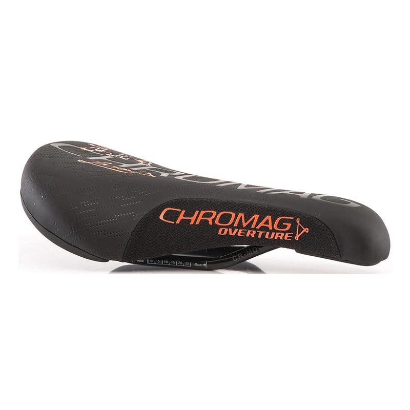 Overture Saddle 243 x 136mm Unisex 279g Black/Orange
