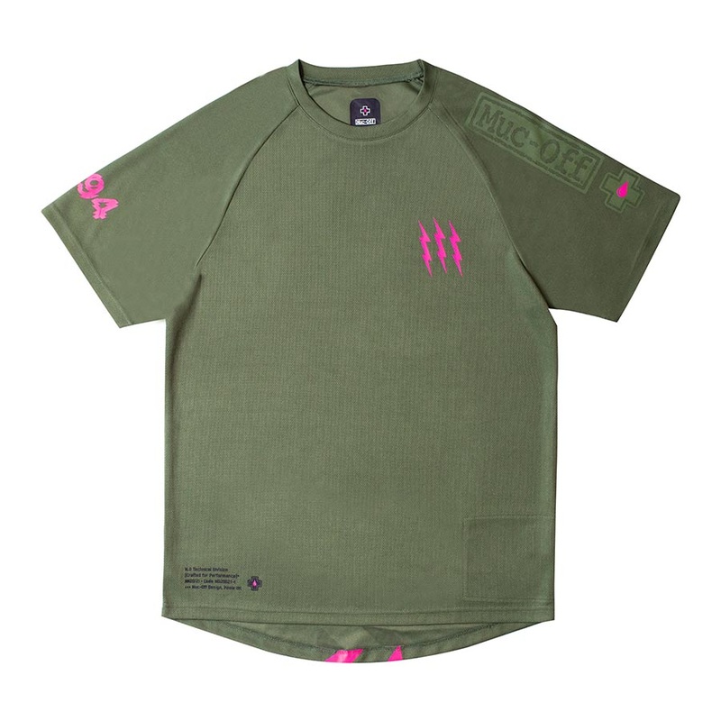 Riders SS Jersey Short Sleeves Men Green S