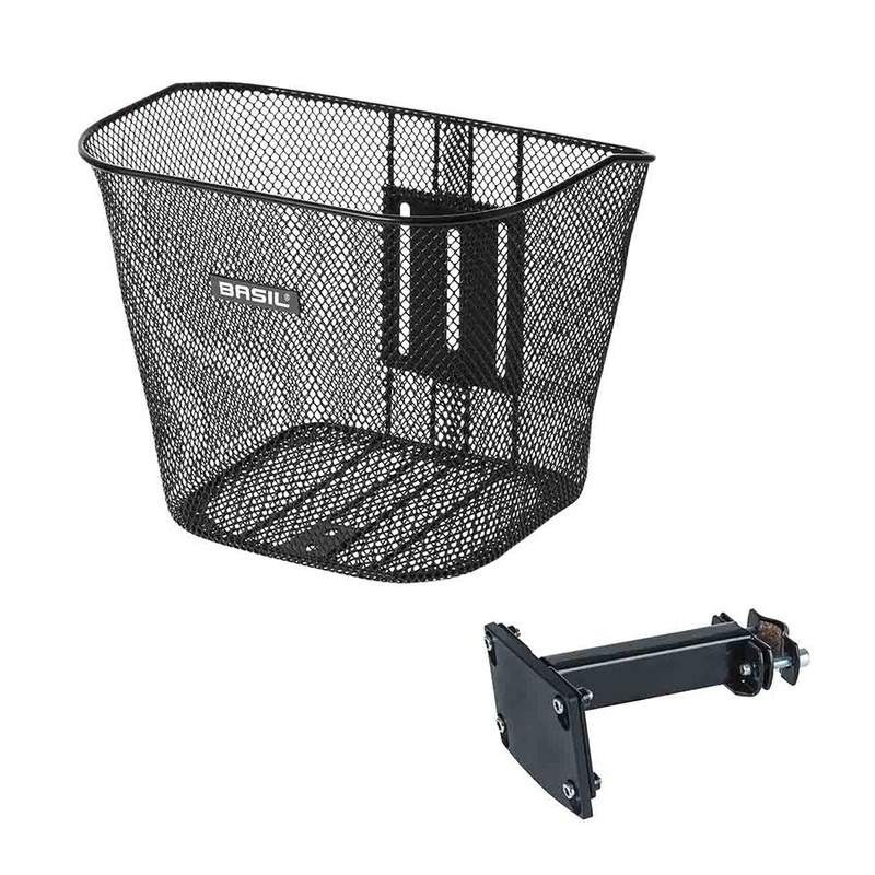 Bremen Front basket Black