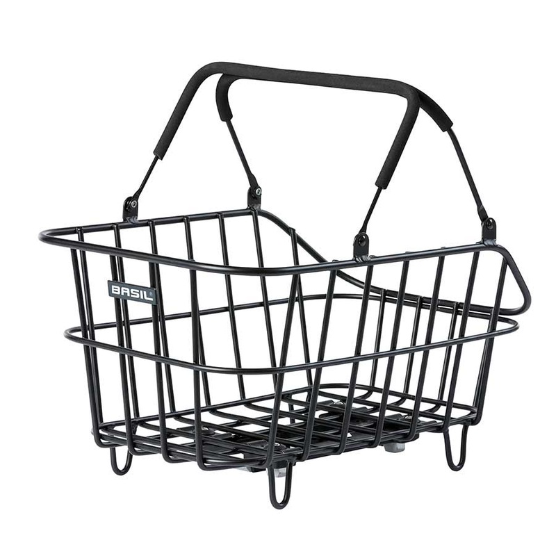 Cento Alu MIK Rear basket Matt Black