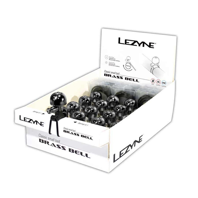 Classic Brass Bell Black/Black Small 16pcs