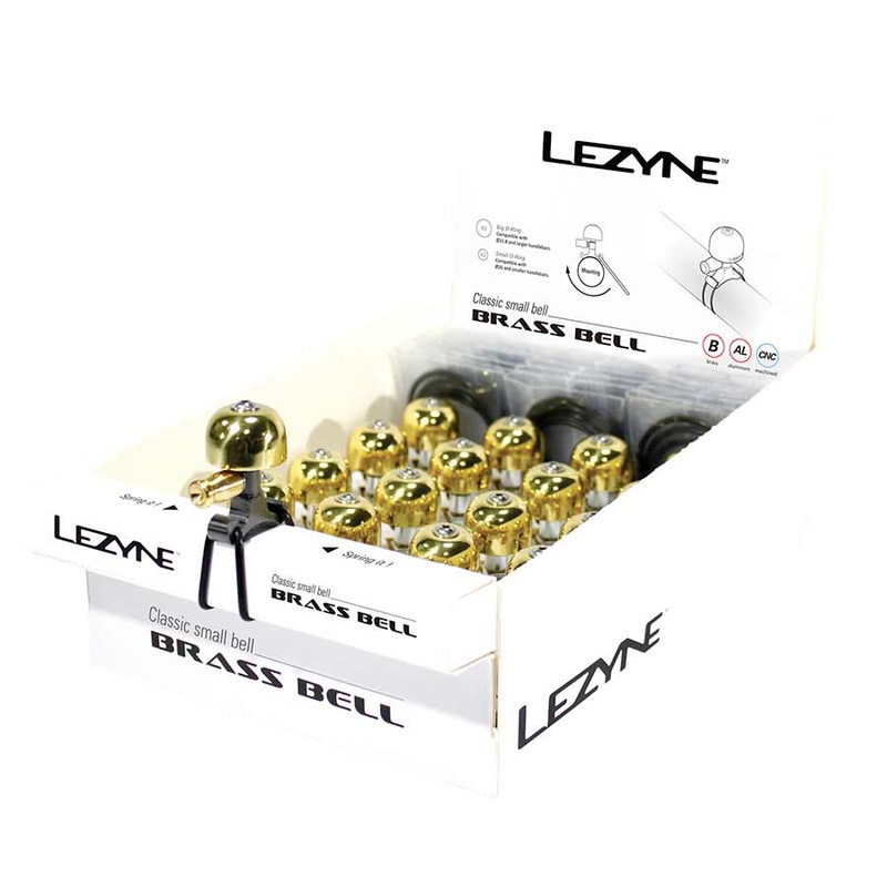 Classic Brass Bell Brass/Black Small 16pcs