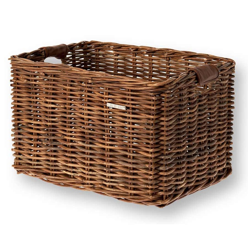 Dorset Front/Rear basket Nature Brown