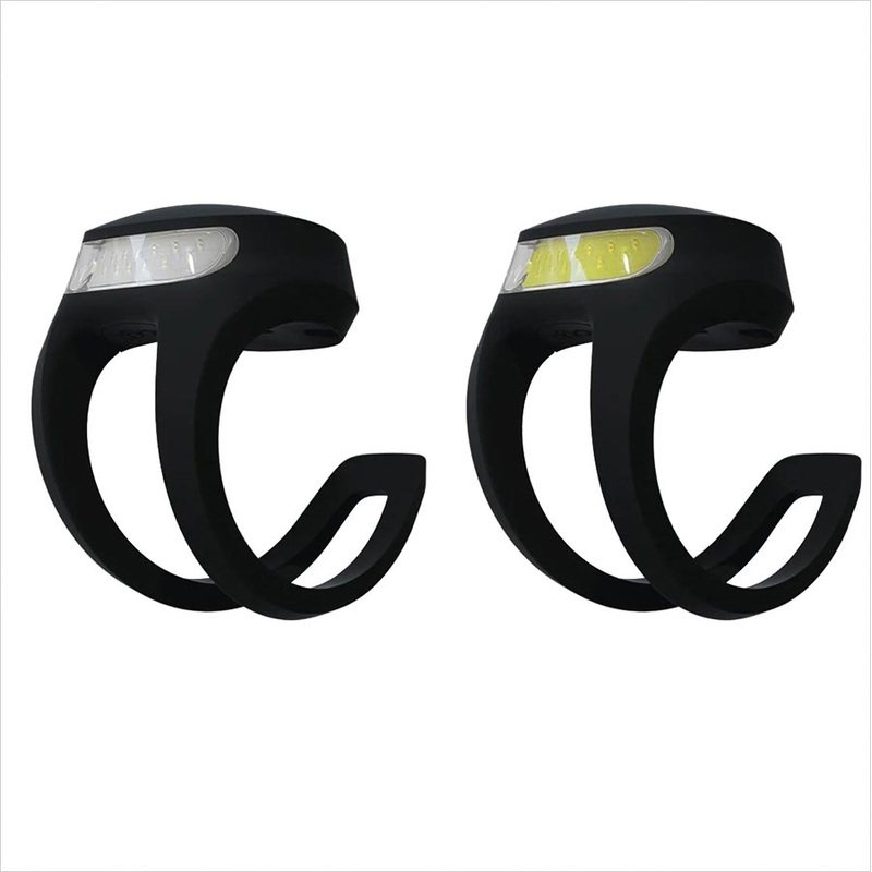 Frog V3 Light Front and Rear Black Set