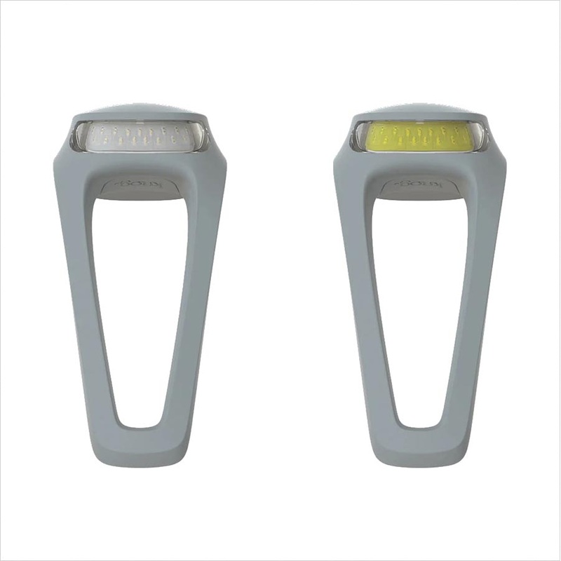 Frog V3 Light Front and Rear Grey Set