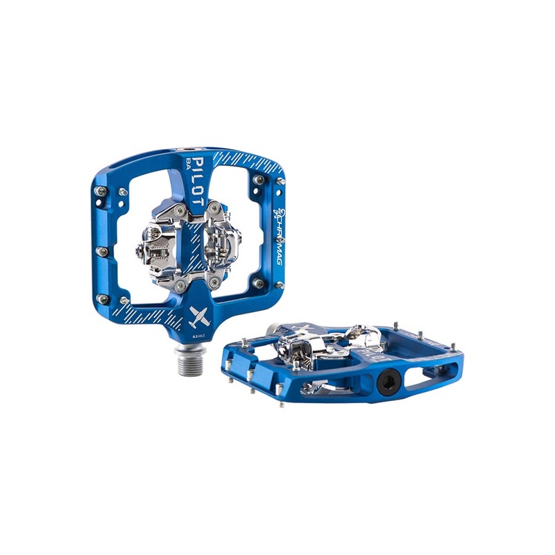 Pilot BA SPD Pedals Blue