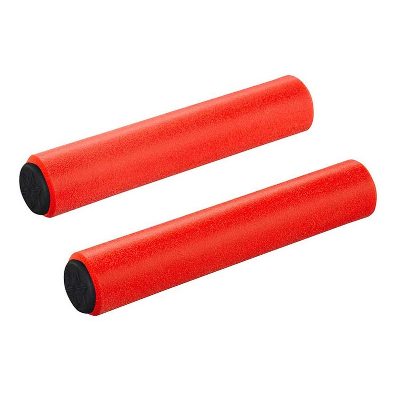Siliconez Grips 130mm 34mm Red Pair
