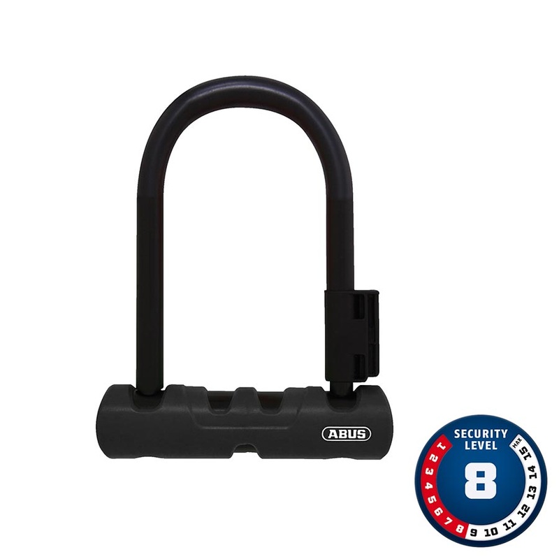 Ultra 410 Mini U-Lock Key 12mm 14.0cm x 15.0cm 5.5 x 5.9 SH34 Black