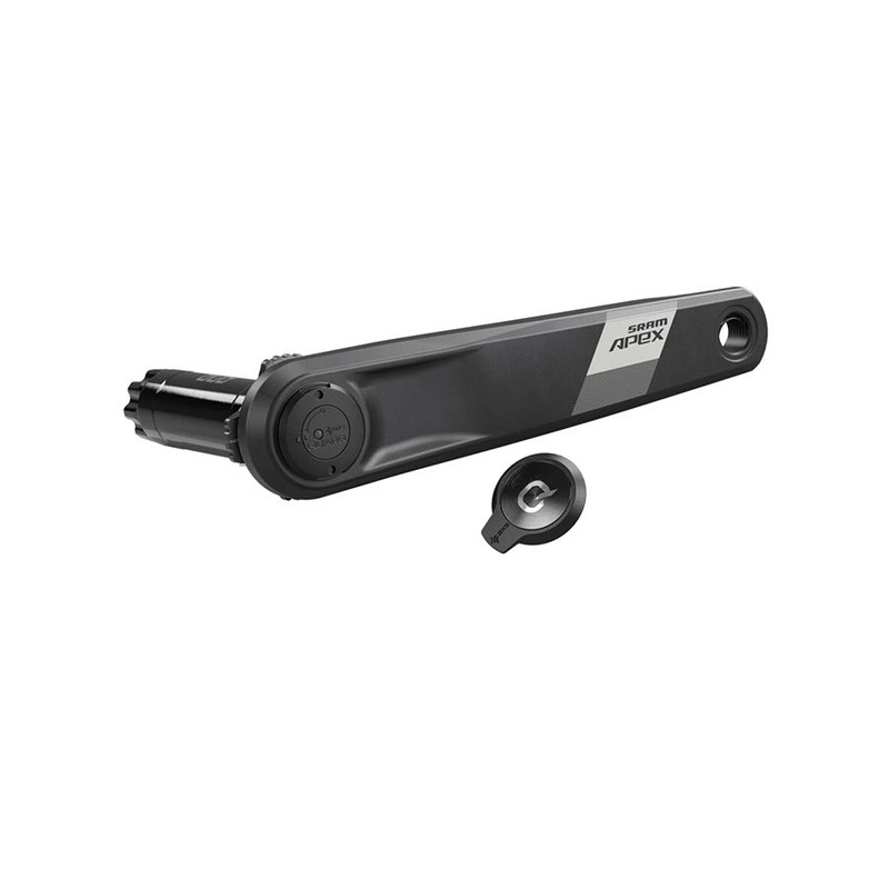 Apex AXS Wide Left Crank Arm Power Meter Spindle Assembly – 160mm 12-Speed DUB Spindle Interface BLK D1