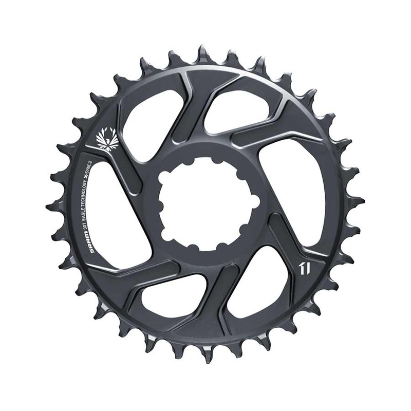Eagle X-SYNC 2 Direct Mount Chainring – 30t Direct Mount -4mm Offset Lunar Grey