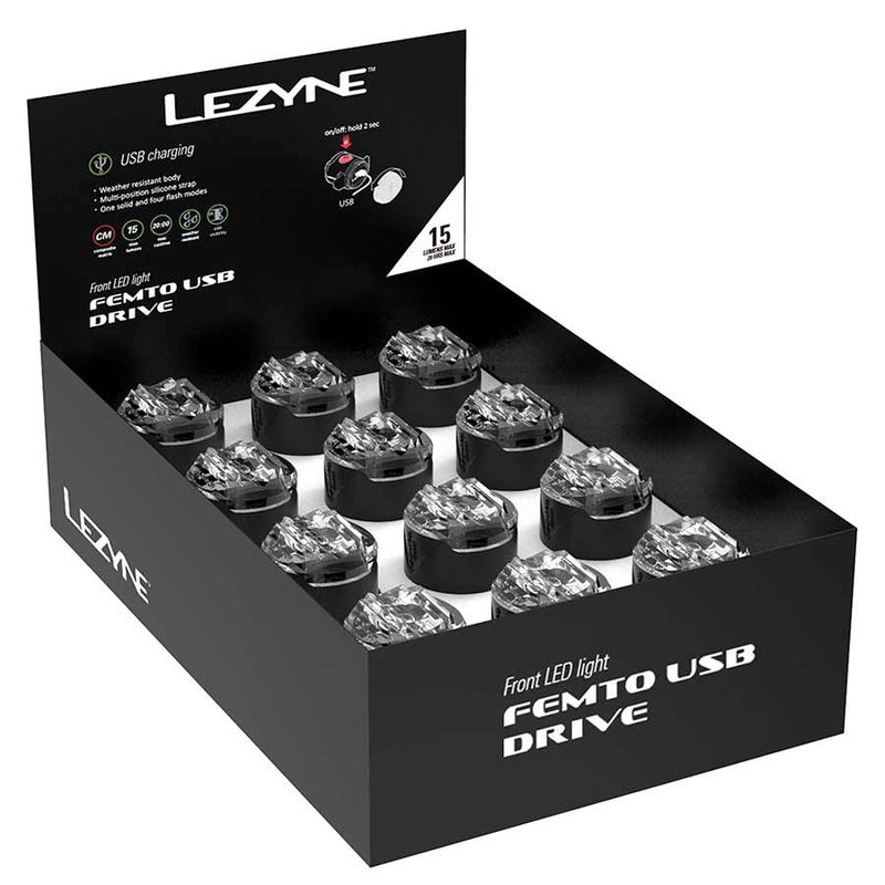 Femto USB Drive Lights Display Box Front