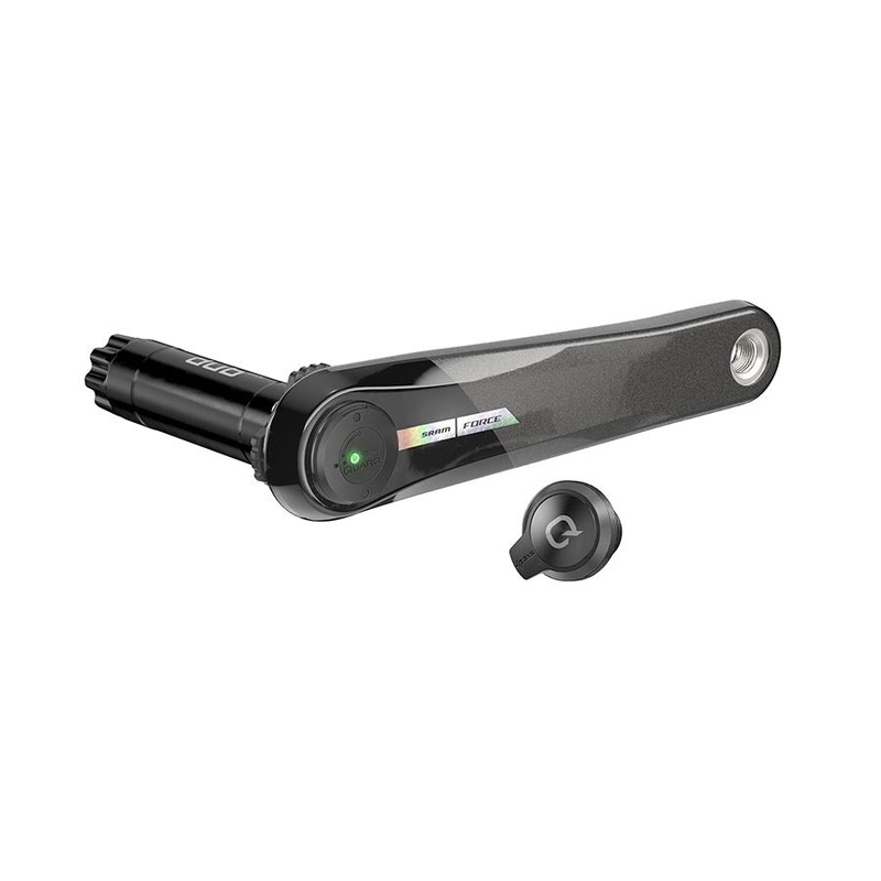 Force AXS Wide Left Crank Arm Power Meter Spindle Assembly – 170mm 12-Speed DUB Spindle Interface Iridescent Gray D2