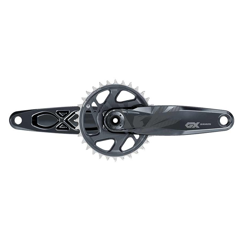GX Eagle Boost Crankset – 170mm 12-Speed 32t Direct Mount DUB Spindle Interface Lunar 55mm Chainline