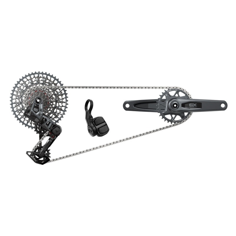 GX T-Type Eagle Transmission Groupset – 170mm Crank 32t Chainring AXS POD Controller 10-52t Cassette Rear Derailleur Chain
