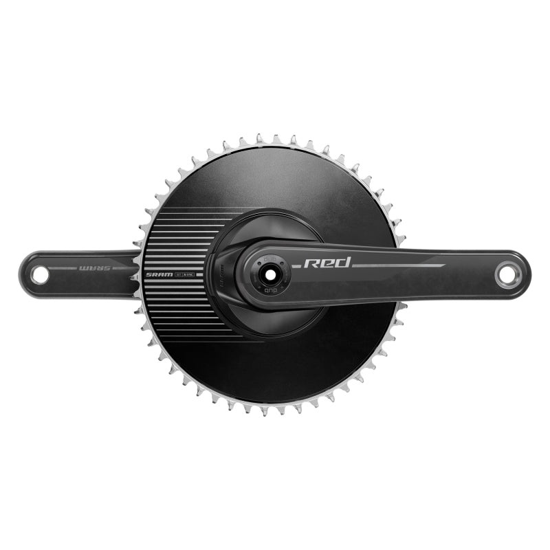 Red DUB 1x Aero E1 Crankset Speed: 12 Spindle: 28.99mm BCD: Direct Mount  8 Bolt 50 DUB 172.5mm Black Road