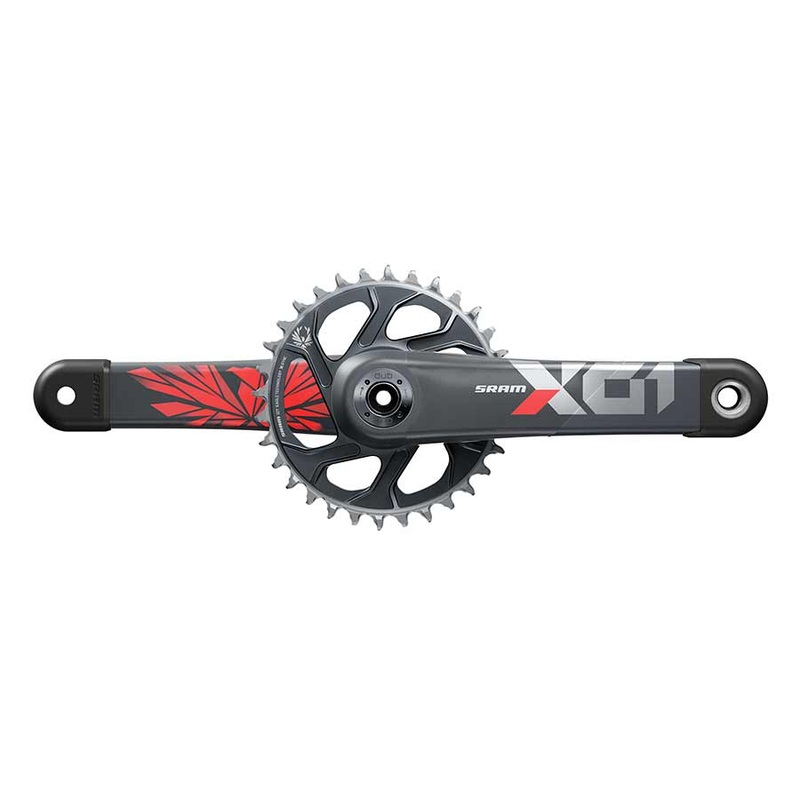 X01 Eagle DUB C3 Crankset Speed: 11/12 Spindle: 28.99mm BCD: Direct Mount 32 DUB 175mm Red SuperBoost+