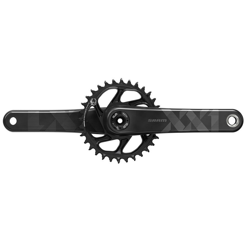XX1 Eagle DUB Crankset Speed: 11/12 Spindle: 28.99mm BCD: Direct Mount  3 Bolt 30 DUB 170mm Black Fat Bike 4