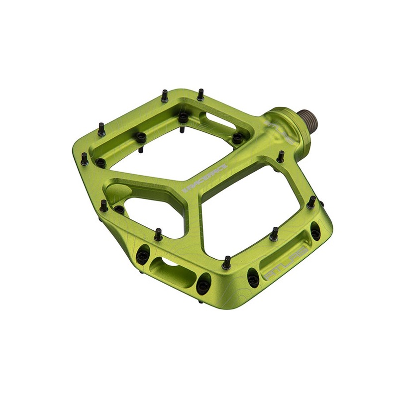 Atlas Pedals – Platform Aluminum 9/16 Green